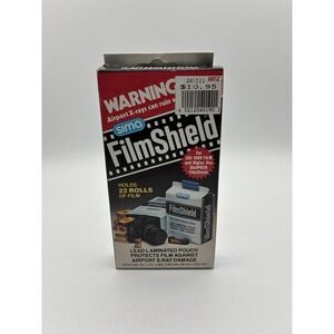 1984 Sima Film Shield Lead Photographic Film Bag for X-Ray Protection Never Used